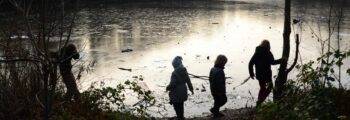 Neujahrwanderung und Anbaden im Stausee Goppeln